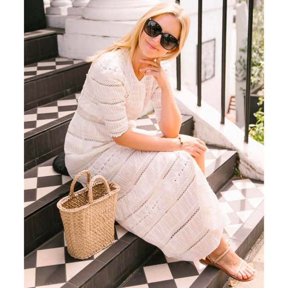 Reformation White Lace Mini Dress - Picture 3 of 8